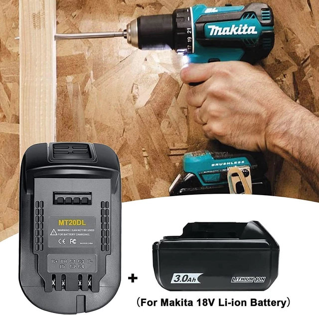 Makita Zu Ridgid Akku-Adapter - Für 18V Lithium-Batterien