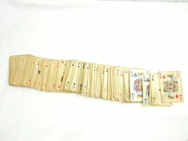 Vecchio Mazzo Di Carte Da Gioco Poker Bridge Regno D'italia 1940 Viassone Torino