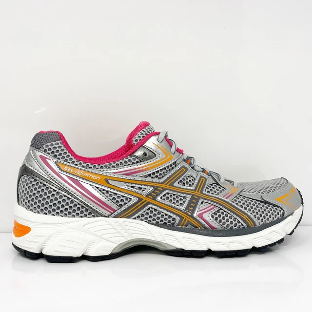 Asics Womens Gel Equation T3F6N Gray Running Shoes Sneakers Size 9