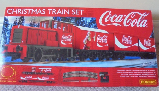 Hornby Coca-Cola Christmas Train Set R1233 OO Gauge All Complete in Box vgc