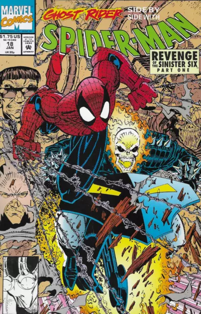 Spider-Man No.18 / 1992 Revenge of the Sinister Six Part One / Erik Larsen