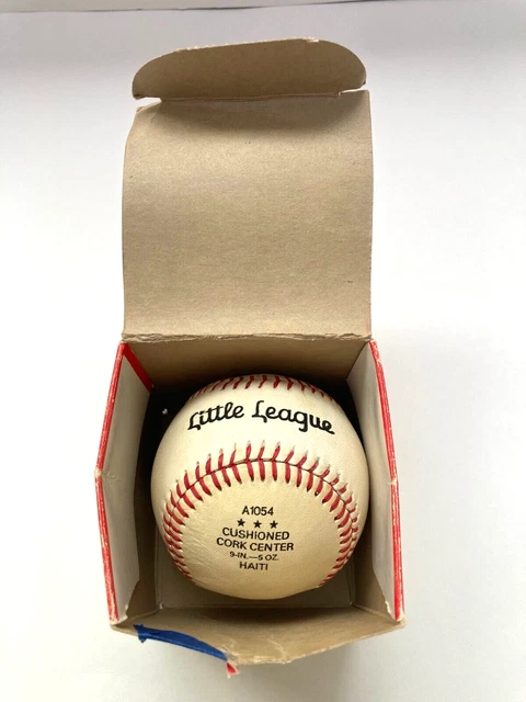 Ballon De Baseball Vintage Little League Wilson - Officiel, Dans Sa Boîte A1174, Fabriqué Aux USA
