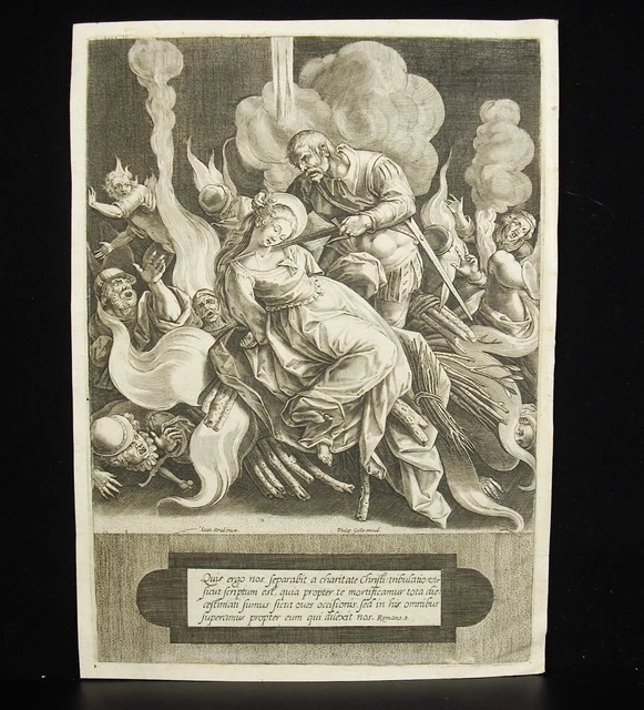 Gravure Ancienne Fernand Besnier - Thème Corbeaux - Supplice - XIXe Siècle - Curiosa