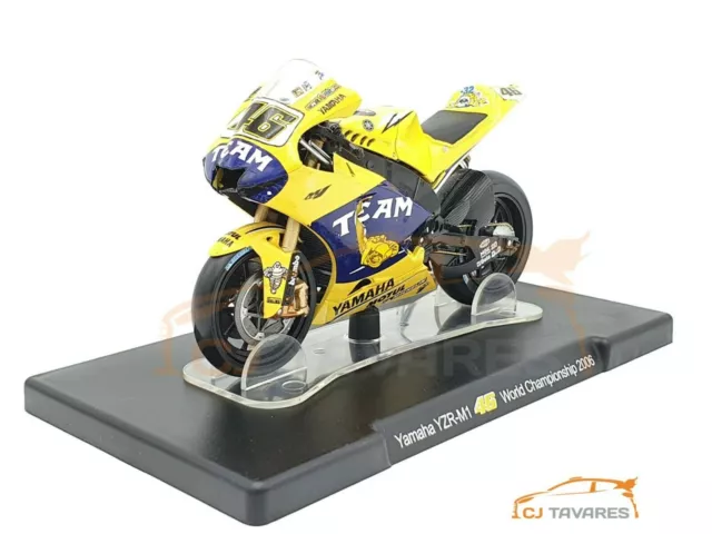 Altaya Yamaha Yzr - M1 #46 Rossi - Championnat Du Monde Moto Gp 2006 1/18