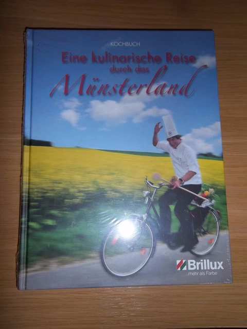 Kochbuch, Kulinarische Reise durch das Münsterland, gebundenes Buch, NEU & ovp !