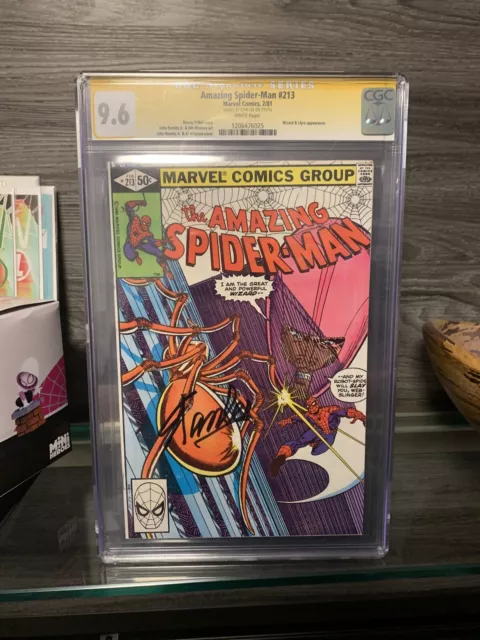 Amazing Spiderman 213 CGC 9.6 Signature Series Signed By STAN LEE !!