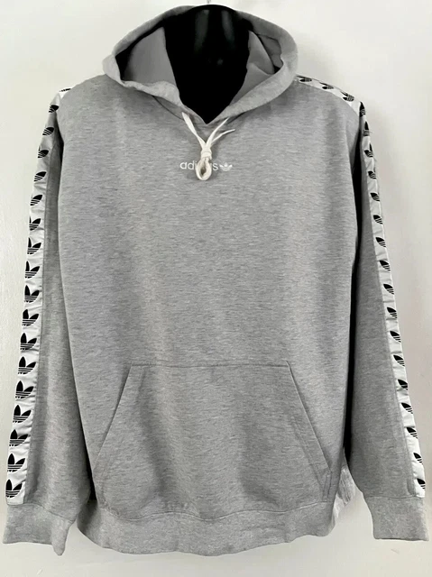 Adidas tape on sale overhead hoodie