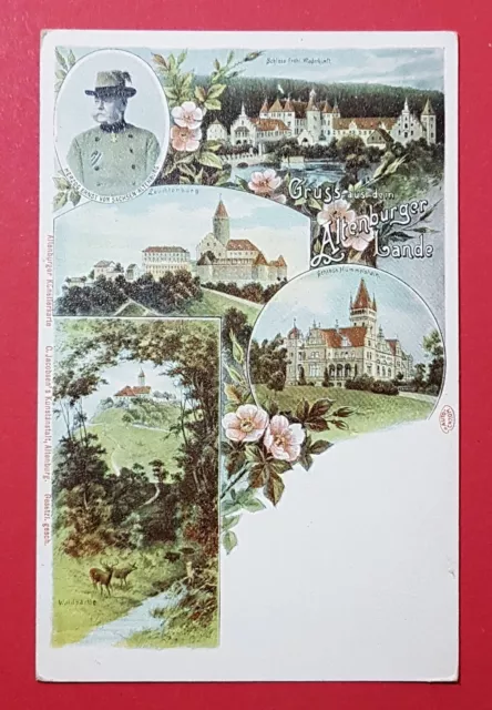 AK ALTENBURG Altenburger Land um 1900 Herzog Ernst von Sachsen Altenburg ( 27086