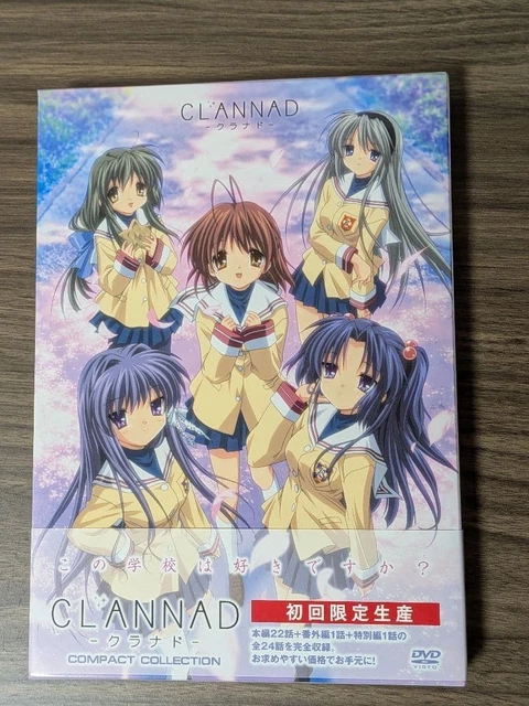 CLANNAD DVD COMPACT Collection 24 Episodes First Limited Edition