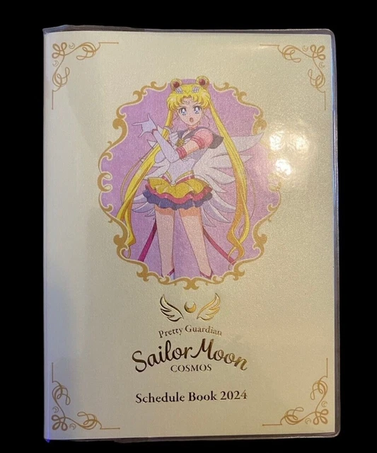 PRETTY GUARDIAN SAILOR Moon Cosmos Schedule Book 2024 *NEW* 23.00