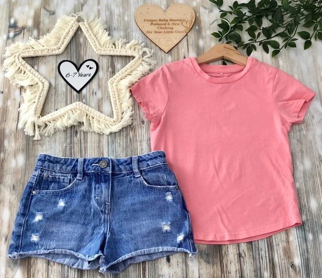 🌸6-7 ANNI abbigliamento per ragazze abiti multi-inserzione abiti top fare un pacchetto