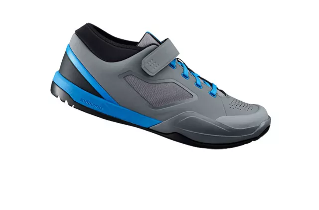 Shimano AM7 (AM701) - SPD Shoes - Grey / Blue