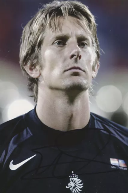 Edwin van der Sar   original signiertes Foto 10 x 15 cm