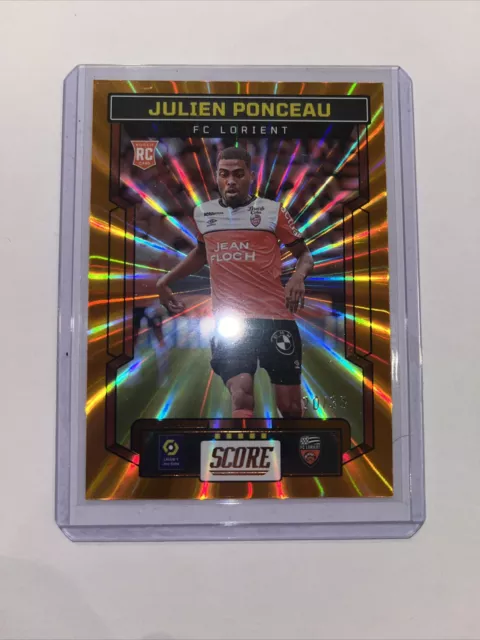 2023-24 panini score ligue 1  Julien Ponceau Rookies Fc Lorient 20/35