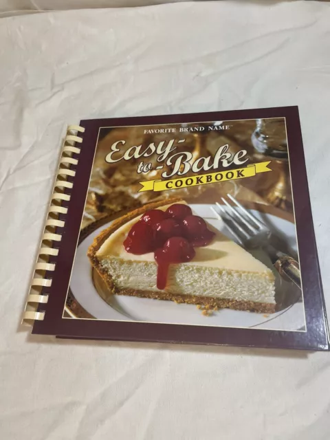 Easy To Bake Cookbook Favorite Brand Name