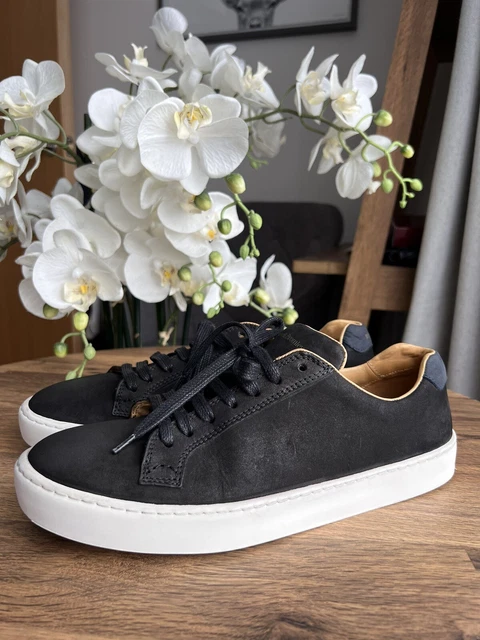 RUSSELL BROMLEY PARK RUN Mens Nubuck Leather Trainers Sneakers