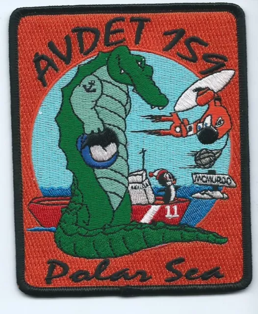 USCG United States Coast Guard Patch Avdet 159 (11) Polar Sea 4-1/2 X 3-5/8