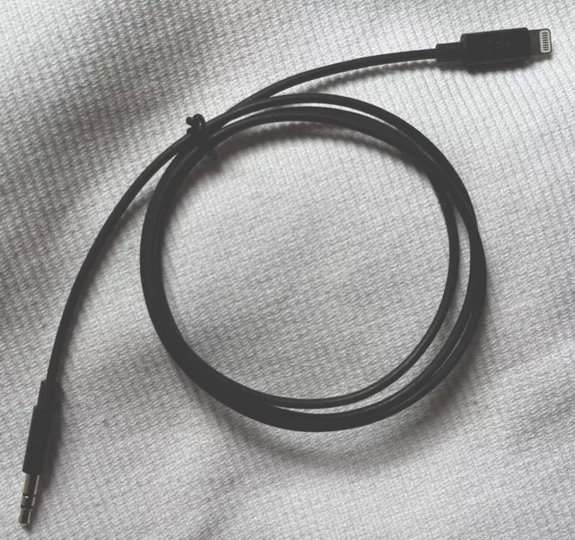 Belkin Lightning to 3.5mm stereo audio aux jack cable Apple MFi Certified