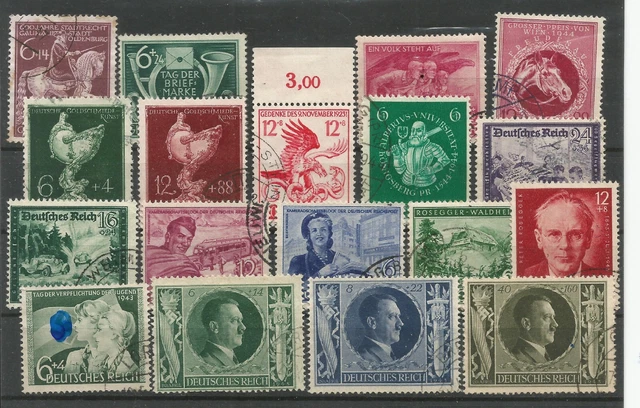 Briefmarken    Deutsches Reich  gestempelt     ( 603 )