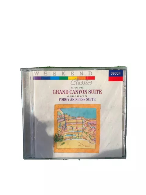 GROFE GRAND CANYON SUITE GERSHWIN PORGY AND BESS SUITE 1989 WEEKEND CLASSICS new