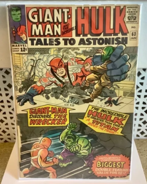 Tales To Astonish 63 1st Leader 1965 Fair 1.0 (detached splitting cover)