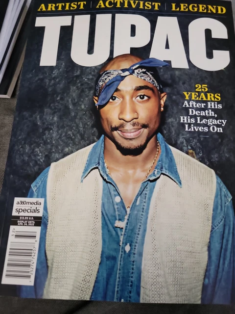 Tupac 25 Years After His Death Magazine NEW Artist Activist Legend Tupac 25 Years After His Death Magazine NEW Artist Activist Legend
