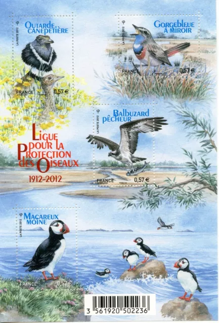 Timbre France Neuf Bloc  Feuillet N° F4656 ** Faune / Protection Des Oiseaux