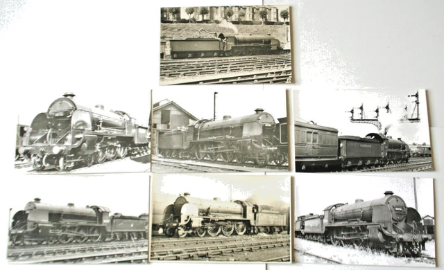 7 PHOTOS OF SR N15 KING ARTHUR 4-6-0 – 30451 30454 30738 746 749 30751 ...
