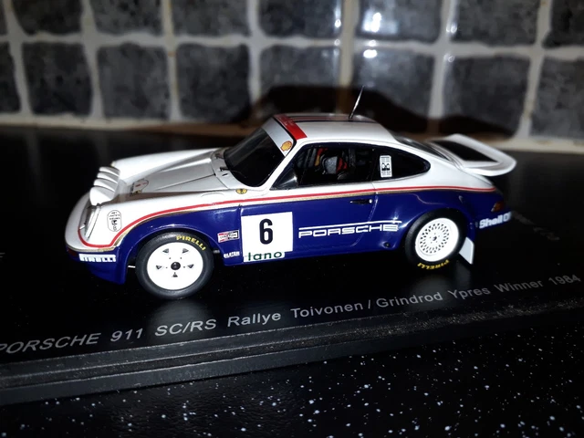 1/43 PORSCHE 911 Sc Rs Rally Du Condroz 1984 Robert Droogmans Belga EUR 45,33 - DE