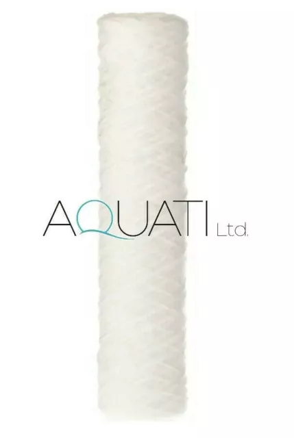 Aquati String Wound Sediment Water Filter Cartridge 5 micron Standard 10"