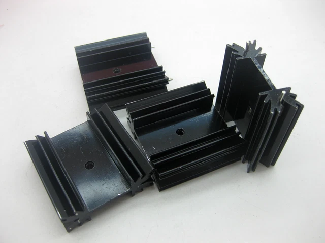 4pc Aluminum heatsink for regulator transistor diode  lm78xx lm79xx lm317 lt1083
