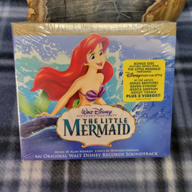 The Little Mermaid Soundtrack CD 2 Disc Special Edition Disney | New Sealed