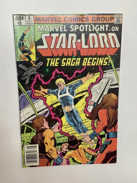 Marvel Spotlight Starlord vol 2 #6 1st comic app 1980 NEWSSTAND Guardians Galaxy