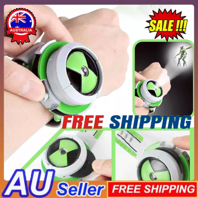 BEN 10 Ten Projector Watch Alien Force Omnitrix Illumintator Bracelet Kid's  Toys