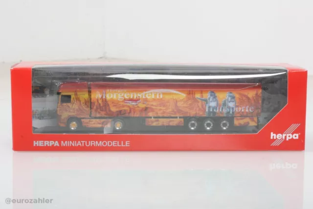 herpa 121354 DAF XF 105 SSC Schubboden-Sattelzug "Morgenstern II" -1:87 Neu OVP