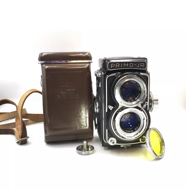 APP MINT- PRIMO JR 127 Camera w/ TOPCOR 6cm f/2.8 TLR Camera, CLEAN, VERY NICE