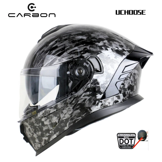 Casco Moto Modulare In Carbonio Scorpion EXO-TECH CARBON SOLID Nero