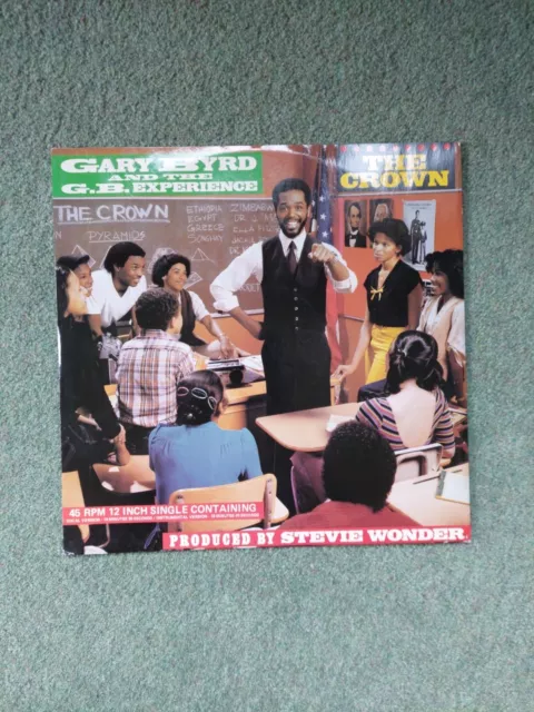 Gary Byrd and the GB Experience  - The Crown 12" Vinyl music by Stevie Wonder