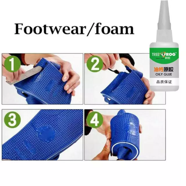 3X Universal Welding Tree Frog Oily Glue Plastic Wood Metal Rubber Repair Firm6