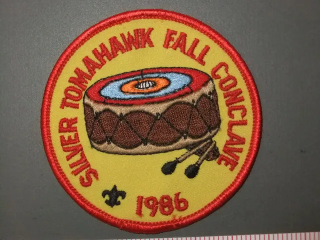 Boy Scout OA 80 Silver Tomahawk Lodge 1986 Event 0756JJ