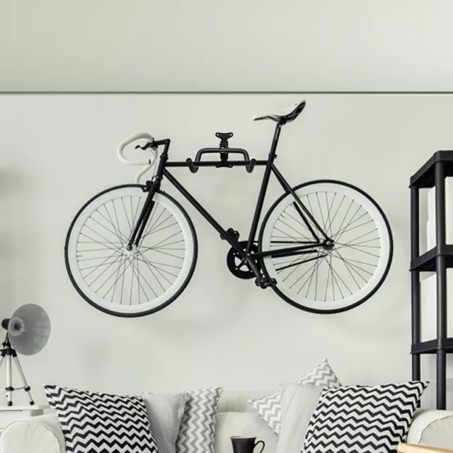1PC Bicycle Wall Stand Holder Mount Foldable Rack Stands Steel Wall Hanger H#km