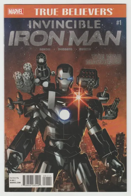 True Believers (2016) Invincible Iron Man War Machines - Marvel