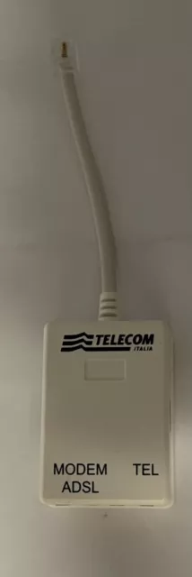 Filtro ADSL RJ11 TELECOM  splitter telefonico adattatore sdoppiatore telefono