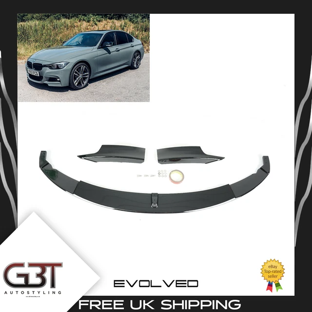 for-bmw-3-series-f30-f31-front-splitter-front-lip-m-sport-gloss-black
