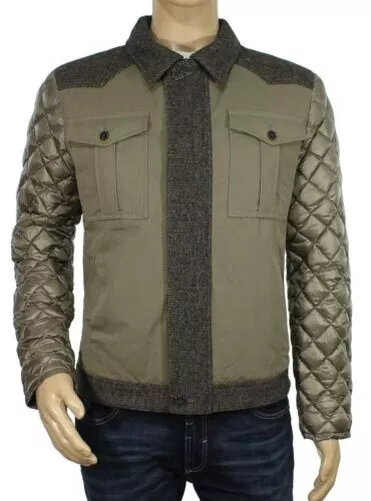 Bosideng Veste Matelassé Hommes TM50 Safari Réel Plume Taille M -60% Offre