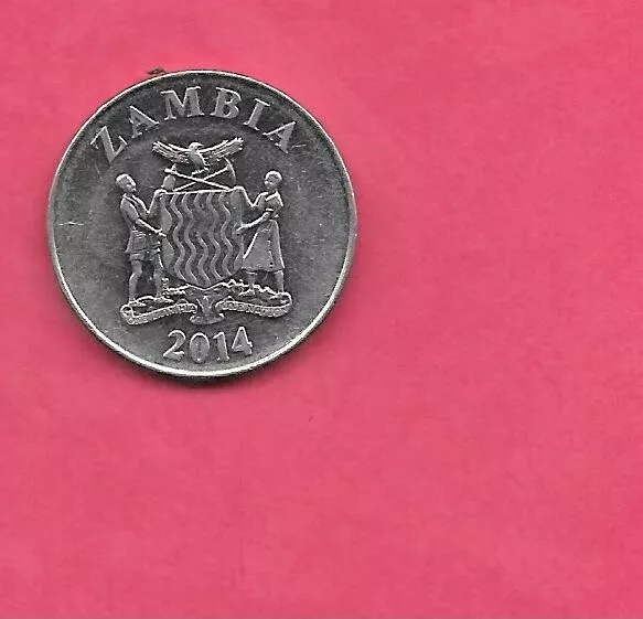 Zambia Km209 2014 Kwacha Bu Gem Uncirculated Nice Recent Coin