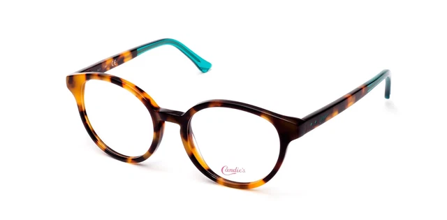 Candie's CA0150 052 Tortoise Plastic Round Optical Eyeglasses Frame 49-18-140 CA