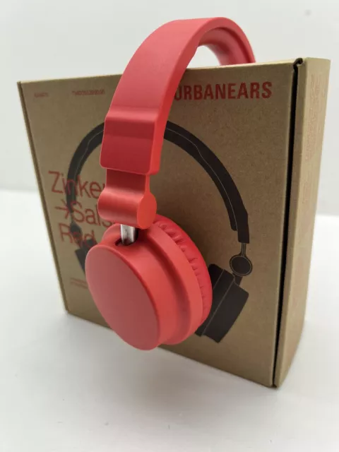 URBANEARS Zinken Salsa RED 20 Hz – 20 kHz 32 Ω Dj Equipment Profi Kopfhörer NEU