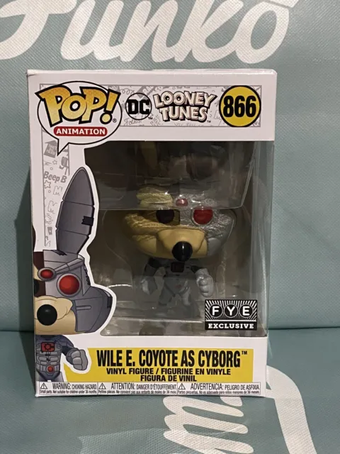 Funko Pop Wile E. Coyote as Cyborg #866 FYE Exclusive