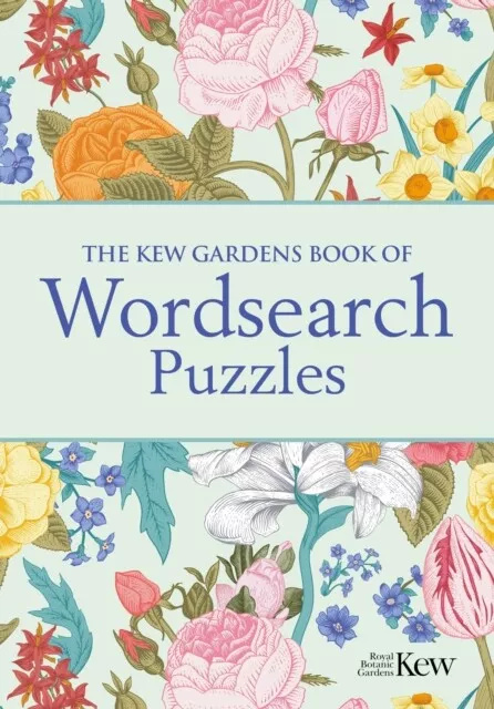 Eric Saunders - The Kew Gardens Book of Wordsearch Puzzles - New Paper - J245z